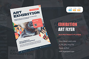 Art Exhibition Bauhaus - Flyer, a Flyer Template by AQR Studio (Thumbnail 1 of 2)