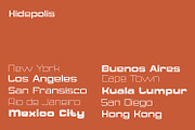 Hidepolis, a Sans Serif Font by Nathatype (Thumbnail 9 of 10)