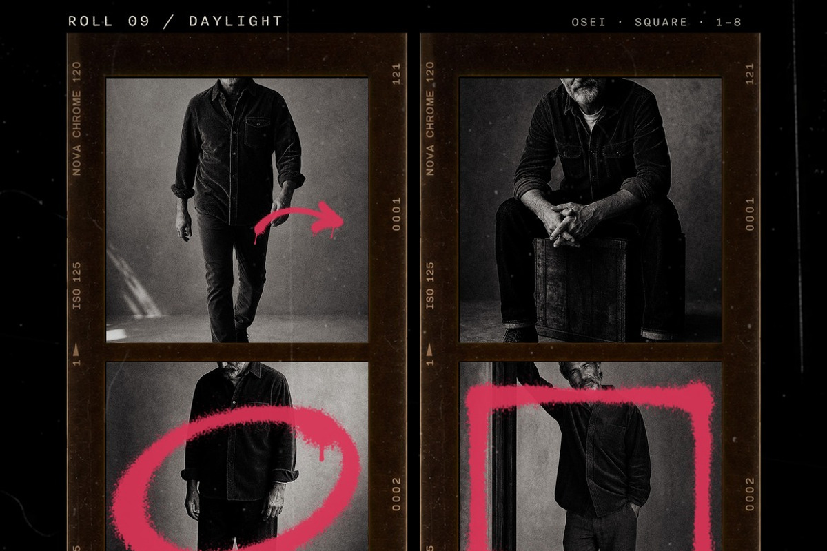 Grunge Contact Sheet Photo Effect, a Social Media Template by DesignerCandies (Photo 3 of 5)