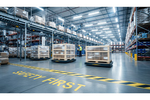 Wide view of modern automated, an Industrial Photo by Igor Tichonow