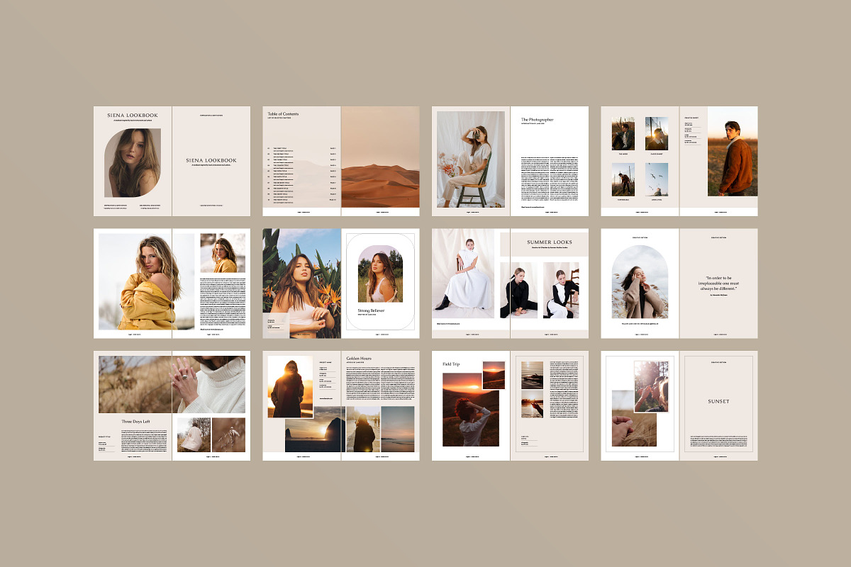 Siena Lookbook, a Magazine Template by Ruben Stom (Photo 11 of 12)
