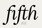 Fearlessly Authentic - Nineties Font, a Serif Font by Dharmas Foundry (Thumbnail 8 of 15)