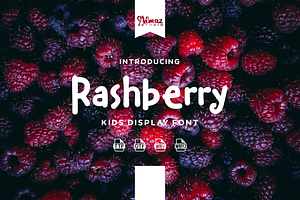 Rashberry, a Handwritten Font by almazstudio