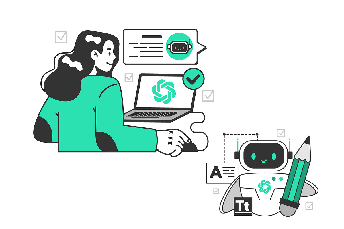 ChatGPT, a Technology Illustration by inspiring.team (Photo 4 of 4)