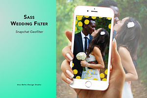 Sass Wedding Geofilter