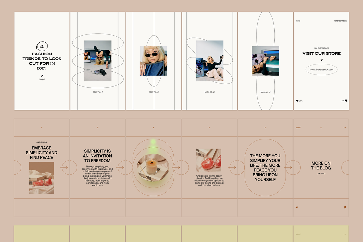 Instagram Carousel Templates | CANVA, a Social Media Template by Bonumo (Photo 13 of 14)