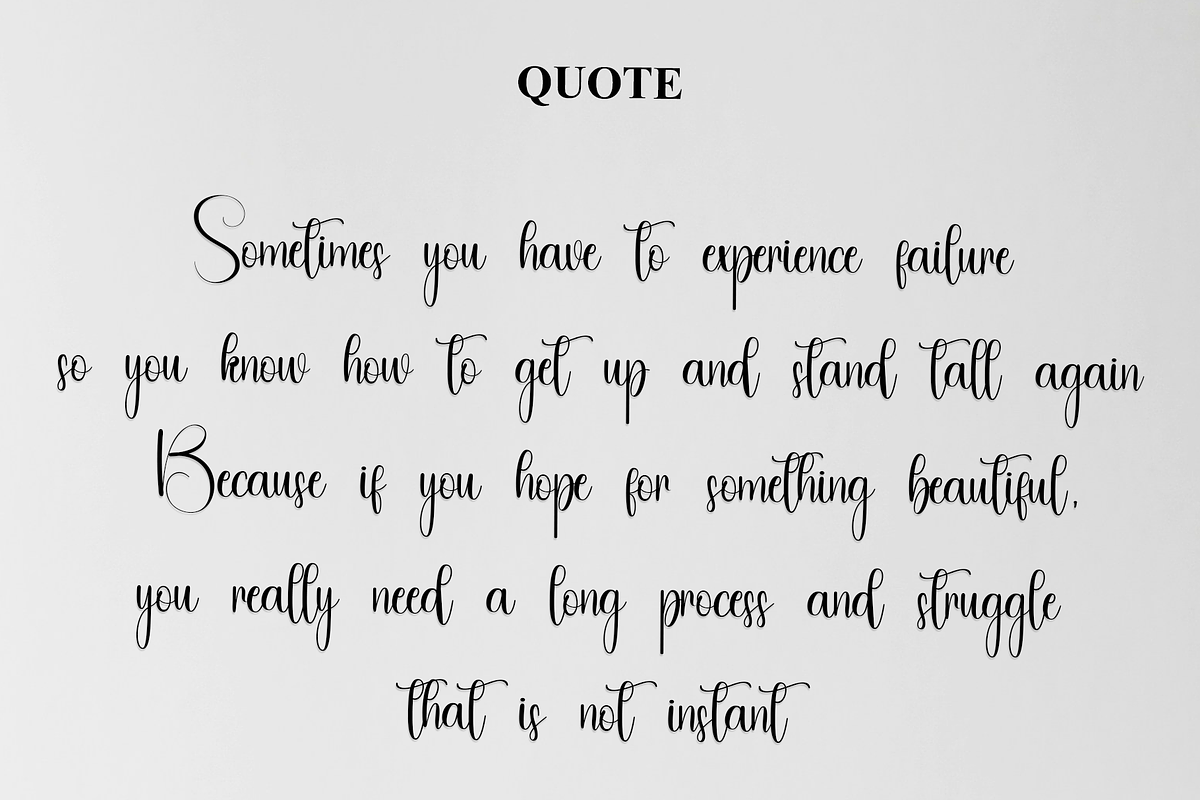 History, a Handwritten Font by FreshTypeINK (Photo 5 of 8)