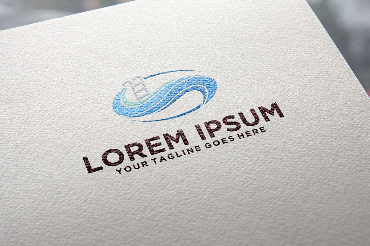 Swimming Pool letter S logo, a Branding & Logo Template by REDVY CREATIVE