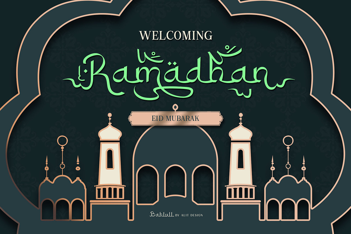 Bahlull Arabic Typeface, a Serif Font by alit design (Photo 11 of 17)