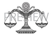 12 Zodiac signs,Sun and Moon, an Animal Illustration by Somjai King (Thumbnail 10 of 15)
