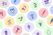 Cute Sticker Set, an Emoji Icon by Brickclay (Thumbnail 6 of 18)