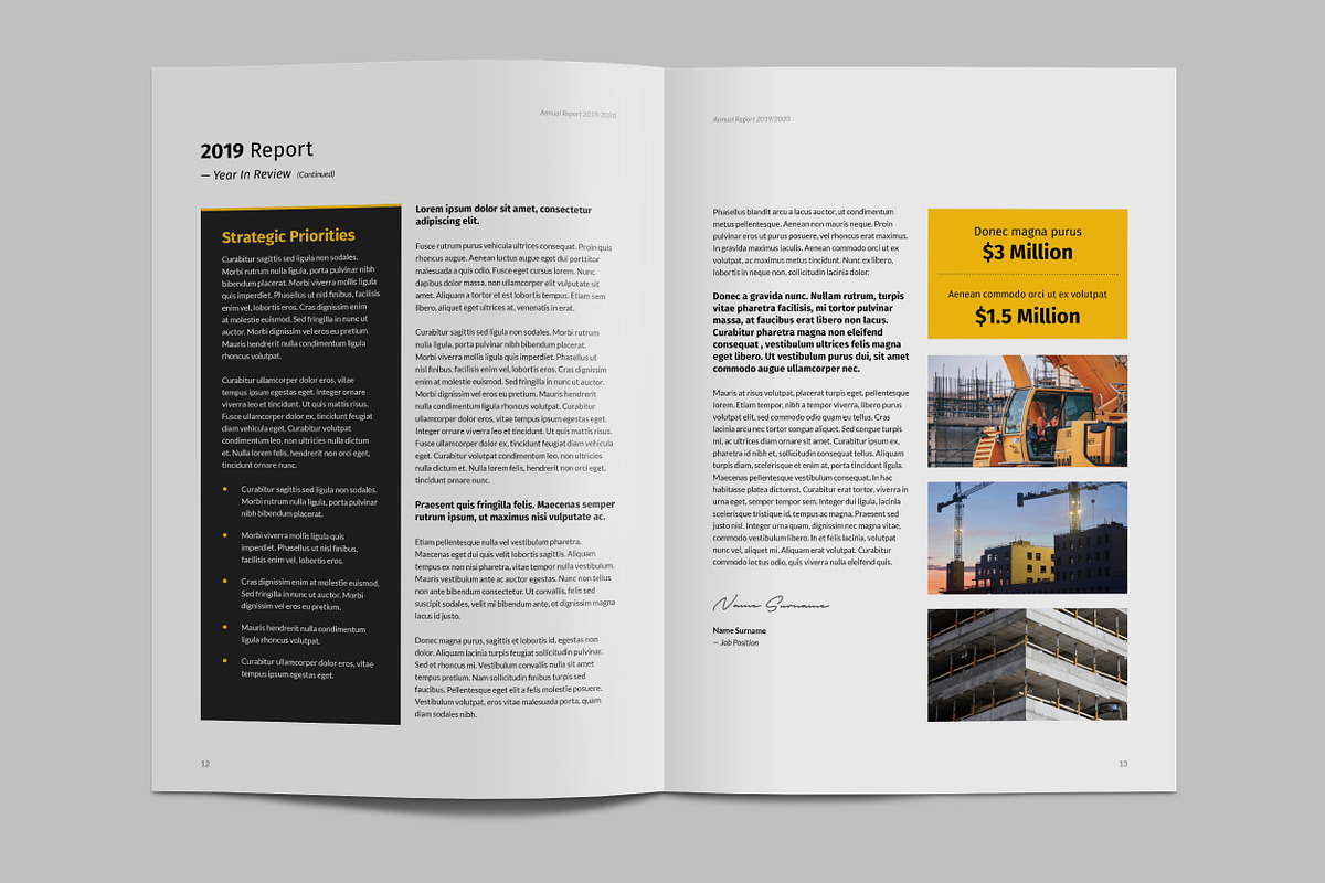 Kreatype Annual Report, a Brochure Template by Kreatype Studio (Photo 8 of 16)
