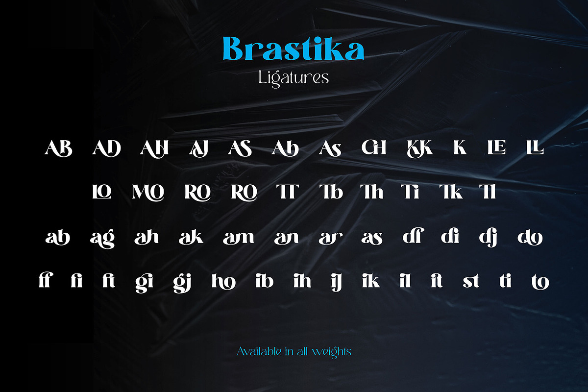 Brastika - Elegant Modern Serif Font, a Serif Font by Ekahermawan (Photo 10 of 12)