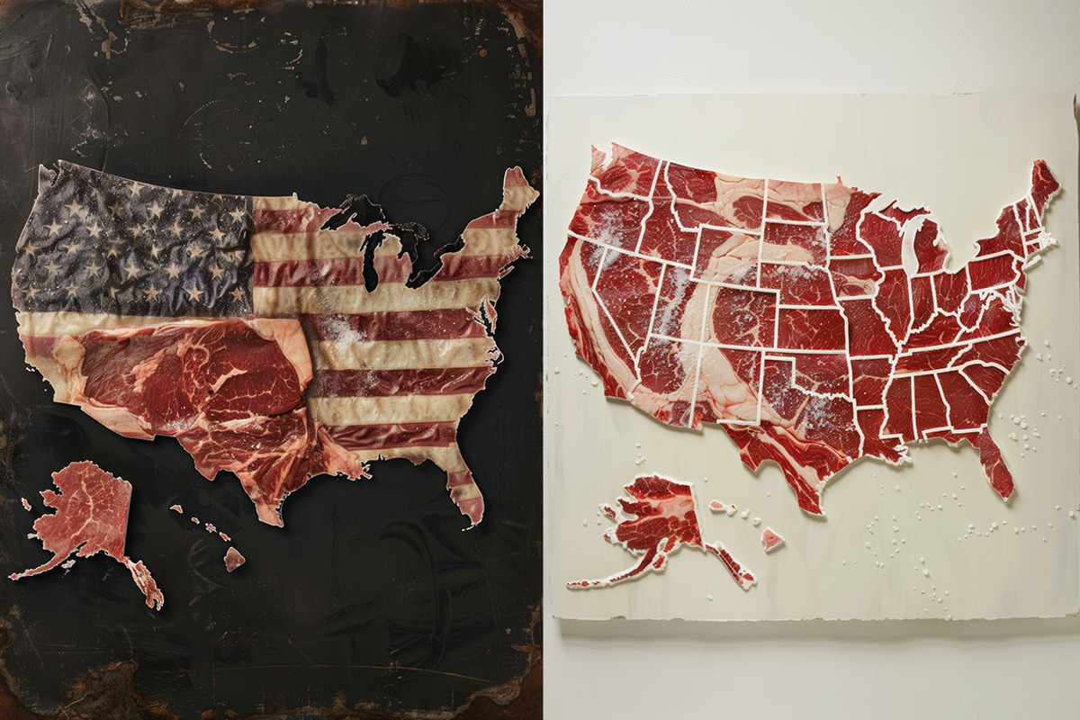 61 United Steaks of America, a Food & Drink Photo by Handmadefont (Photo 8 of 11)