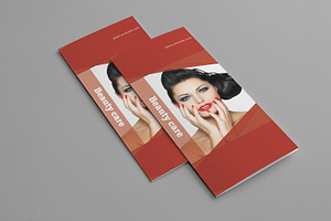 Trifold Beauty Salon Brochure -V745