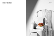 Fast Food Packaging on Chair Mockup, a Packaging Mockup by creatsy5 (Thumbnail 2 of 5)