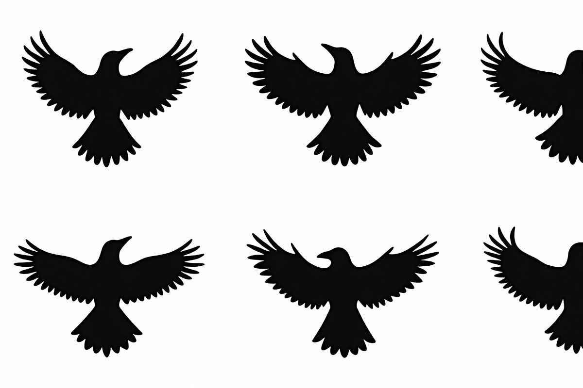Flying Bird Silhouette Bundle, an Illustration by Creativeshirt (Photo 3 of 10)
