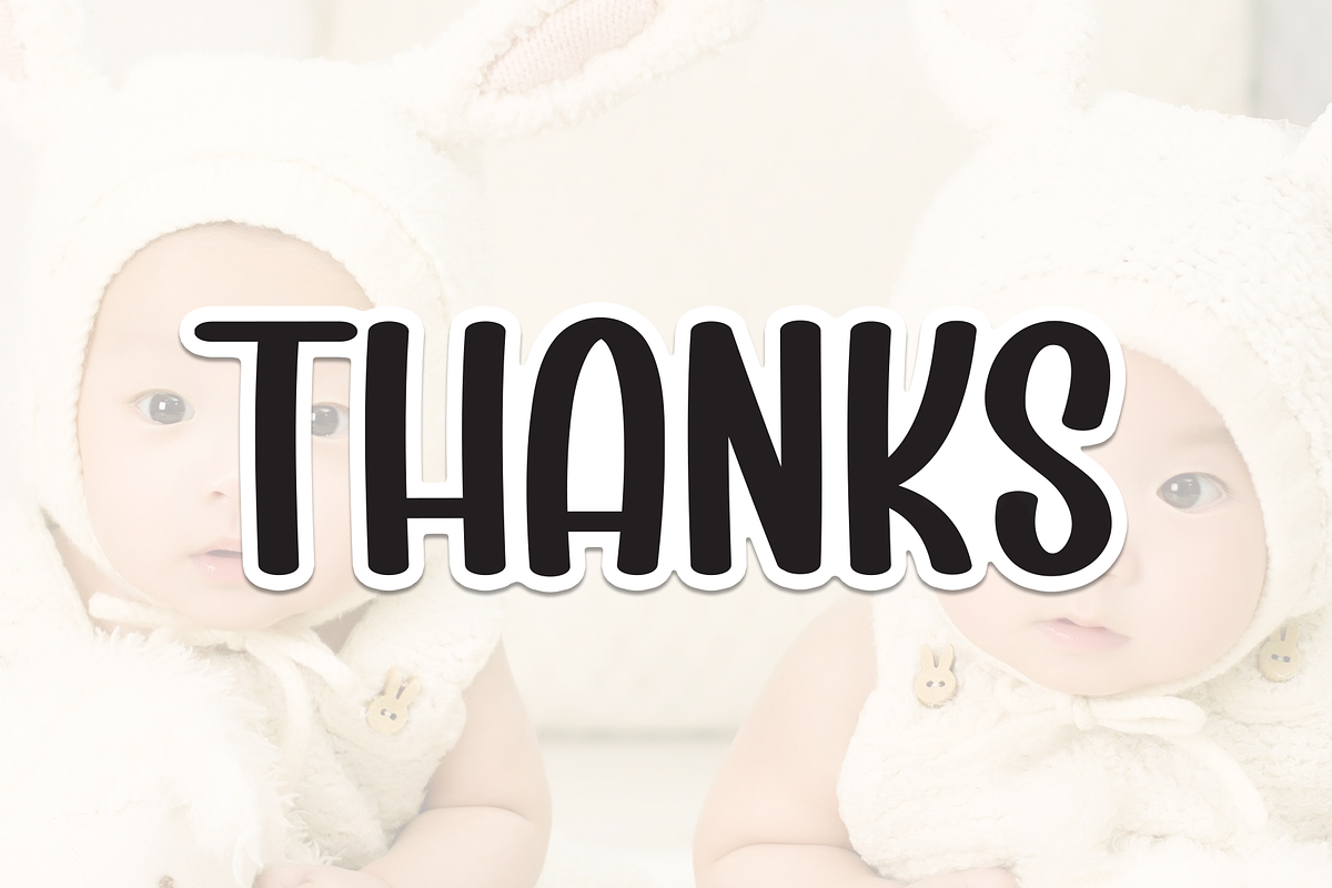 Baby Cute | Script Font, a Script Font by Scratchones (Photo 8 of 8)