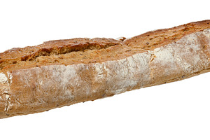 A freshly baked whole grain baguette with a crispy crust and a r, a Food & Drink Photo by ndanko