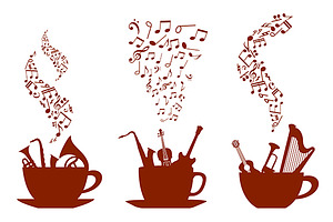 Musical Cups Of Coffee