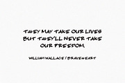 BRAVEHEART | a soulful display font, a Sans Serif Font by Heart + Soul Studios (Thumbnail 5 of 9)