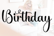 Birthday Mama, a Handwritten Font by FreshTypeINK (Thumbnail 7 of 7)