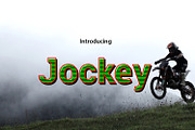 Jockey, a Font by da_only_aan (Thumbnail 2 of 6)