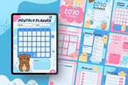 Canva Daily Planner Template, a Design Template by TemplateCastleStore (Thumbnail 2 of 6)