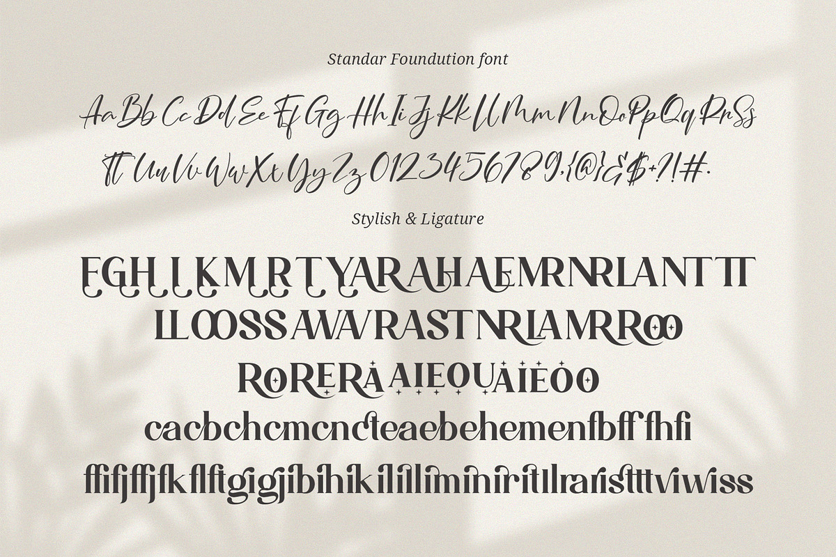 Magistic - Duo Ligature Typeface, a Serif Font by Graphicxell (Photo 6 of 10)