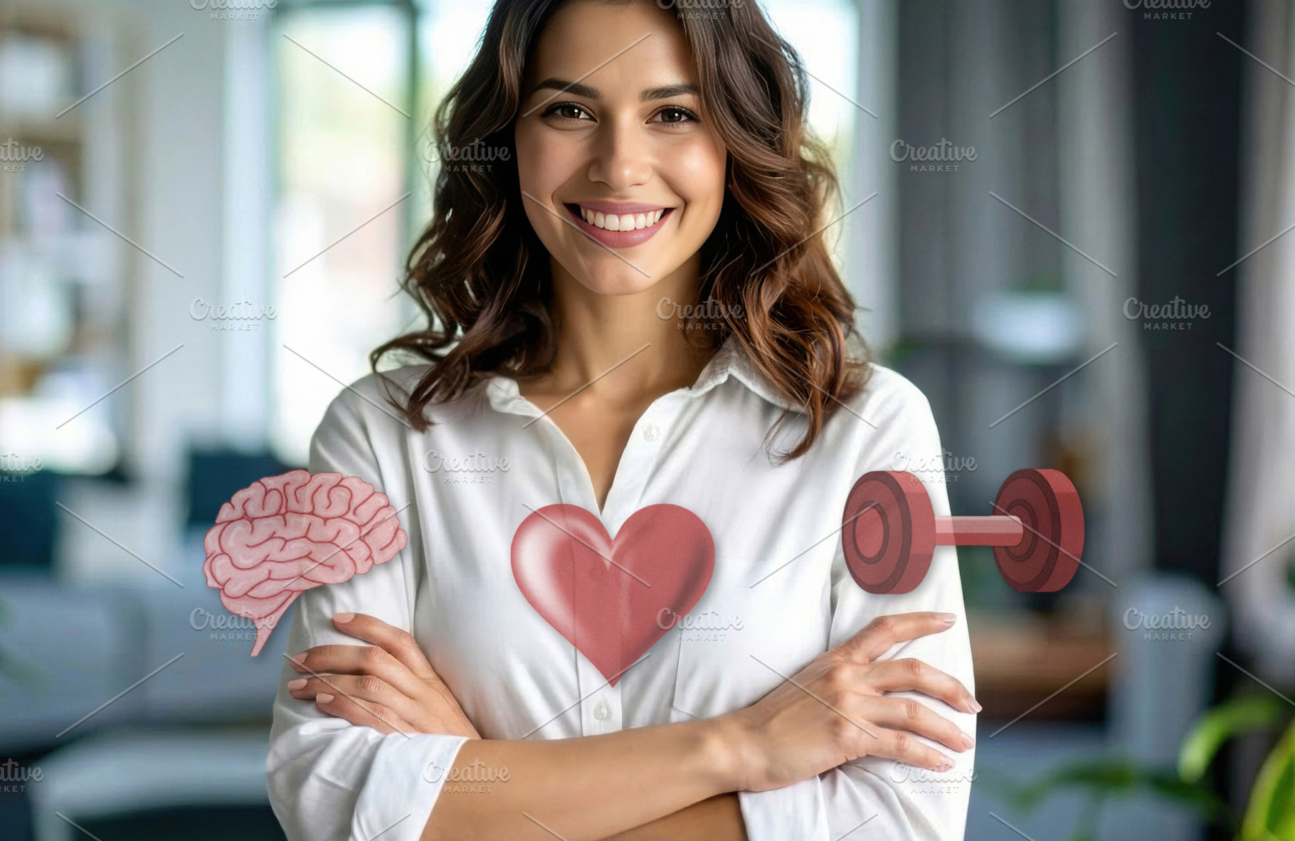 Healthy Balance of Mind, Heart and Strength, a Health & Medical Photo by Davizro's Market