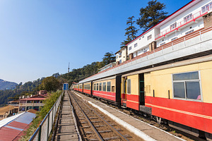 Shimla Railway station, a Photo by saiko3p