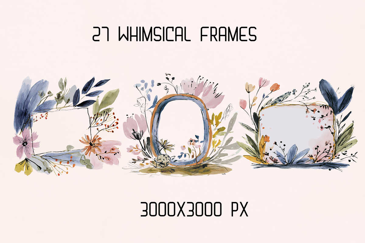 Blooming Country Set, an Animal Illustration by GiraffeCreative (Photo 9 of 20)