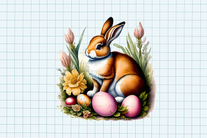 Easter Clipart, Easter Bunny Png