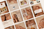Golden Hour Instagram Beauty Posts, a Social Media Template by GlamWebDesigns (Thumbnail 3 of 7)