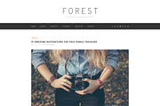 Forest - Minimal Blogging Template, a Device Mockup by bigpsfan's SHOP (Thumbnail 14 of 20)