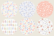 Abstract Spring Floral Pattern, a Pattern Graphic by byherline (Thumbnail 2 of 4)