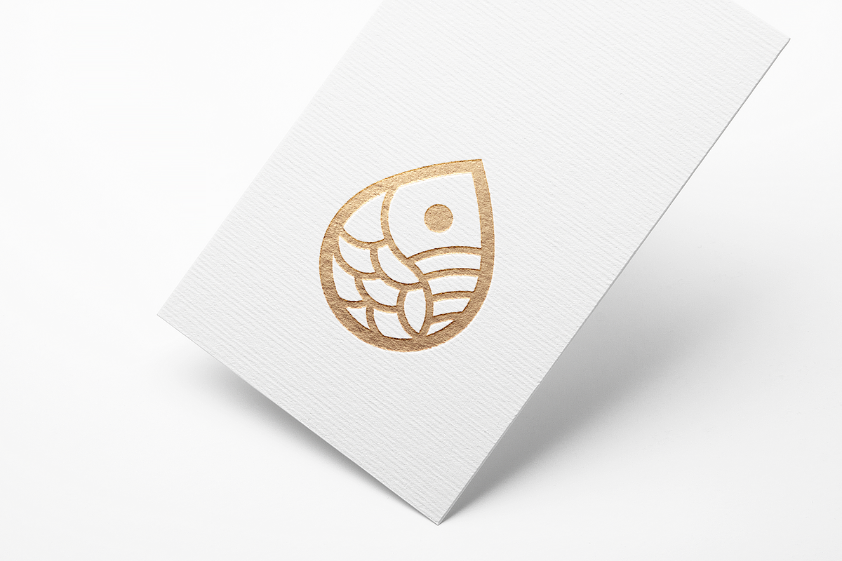 Fish Drop logo 2, a Branding & Logo Template by D | S Creative Design (Photo 3 of 3)