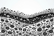 60 Daisy Flower Field Silhouette, a Seasonal Illustration by Amazin_art (Thumbnail 29 of 35)