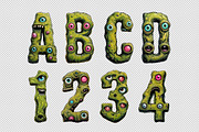 Comic Monster Font, a Serif Font by Handmadefont (Thumbnail 11 of 11)