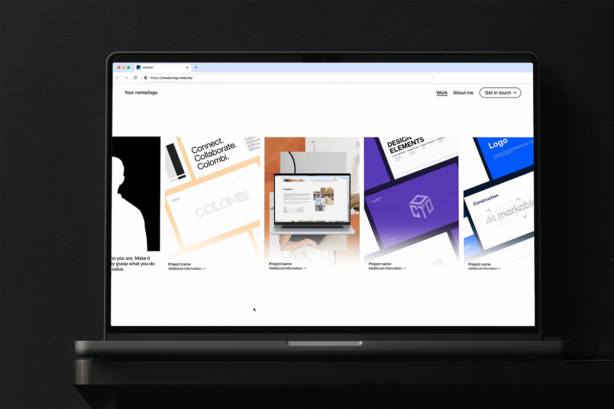 Readymag Portfolio Creatives (White) preview 2