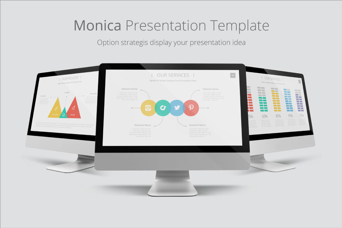 Monica Presentation Template, a Presentation Template by Rystudio (Photo 1 of 5)