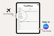 That Girl Digital Planner Canva, a Stationery Template by Designmela01 (Thumbnail 6 of 11)