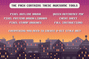 Pixel Perfect - 8-bit Tool Kit, a Brush Add-On by The Artifex Forge (Thumbnail 2 of 14)