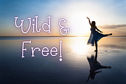 Wild Twilight Cute Typewriter Font, a Serif Font by Dancing with Ink (Thumbnail 18 of 19)