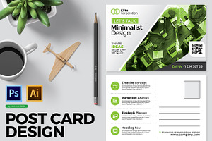 Postcard Design Template
