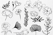 Procreate Stamps - Floral, a Brush Add-On by Li Zamperini (Thumbnail 3 of 3)