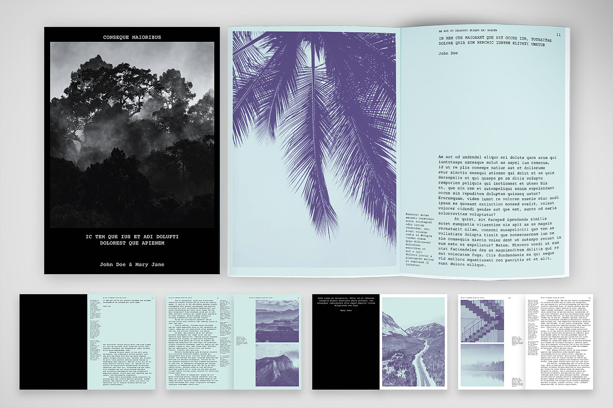 Retro Typewriter-Inspired Editorial, a Templates & Theme by McLittle Stock (Photo 1 of 5)