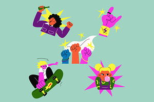 Tosca Youth Day Illustration, a Person Illustration by graphicook