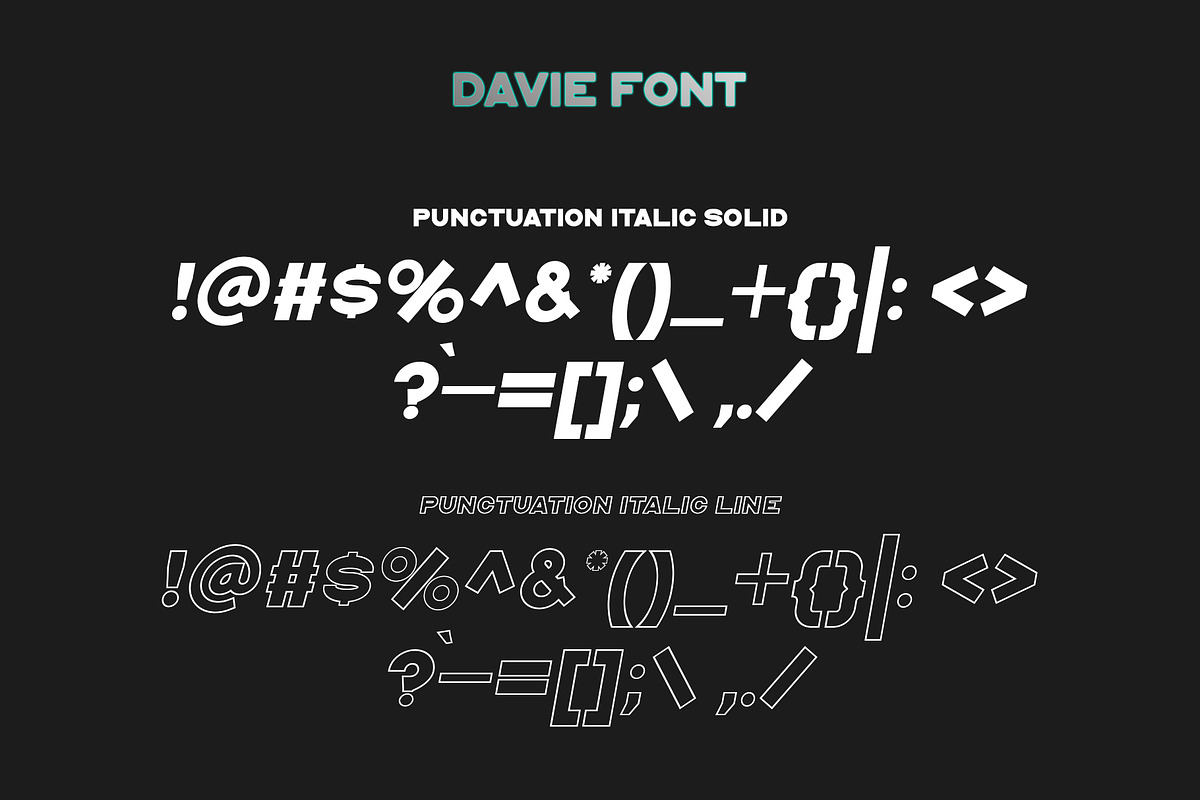 Davie || Powerful Font Family, a Sans Serif Font by Analogous (Photo 14 of 15)