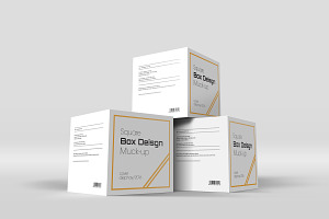 Package Box Mock-Up